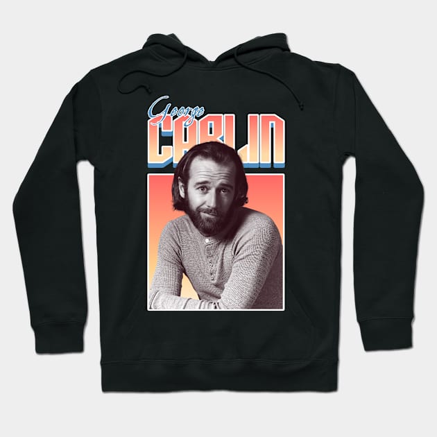 George carlin Hoodie by Olivia alves